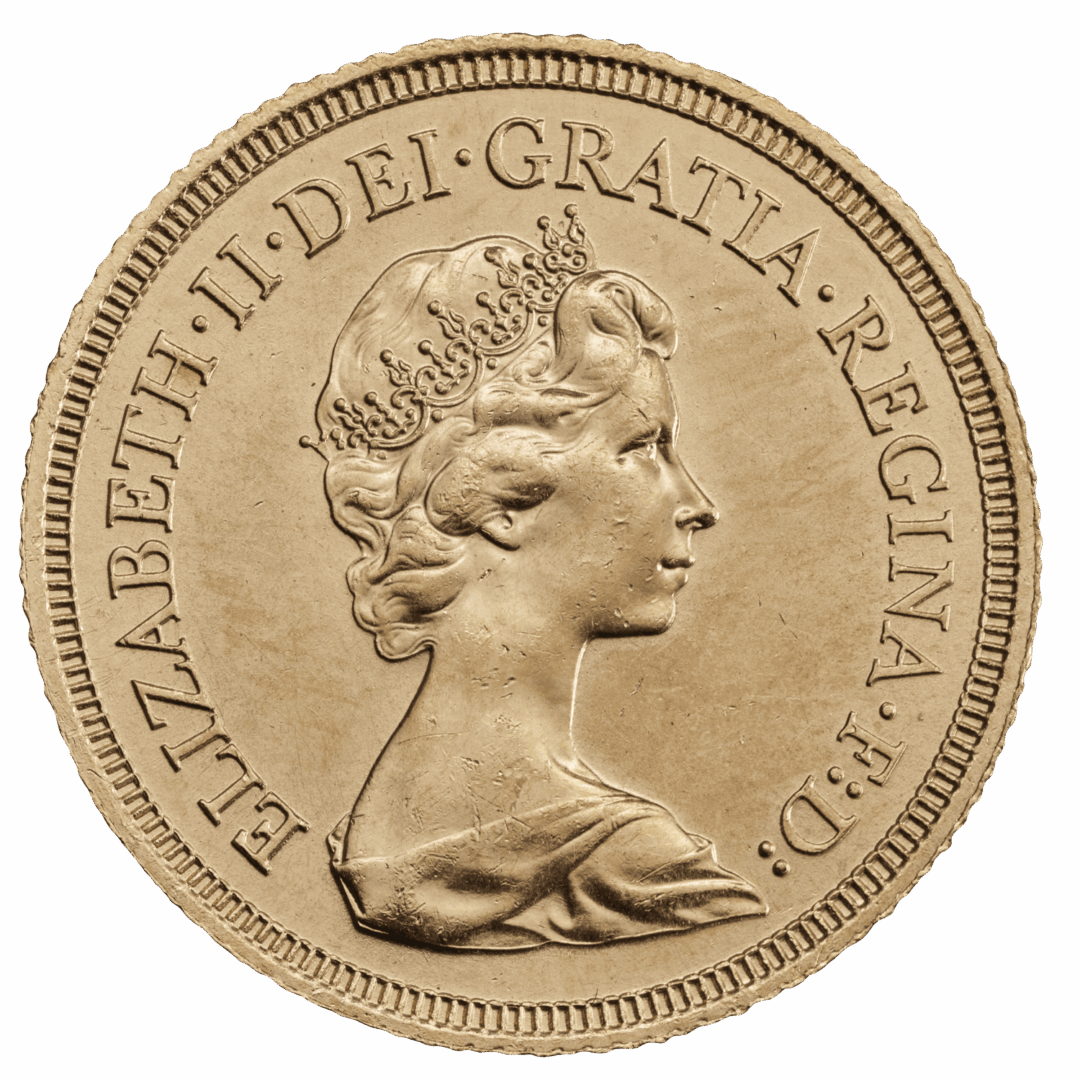 Sovereign Elizabeth II Gold Coin