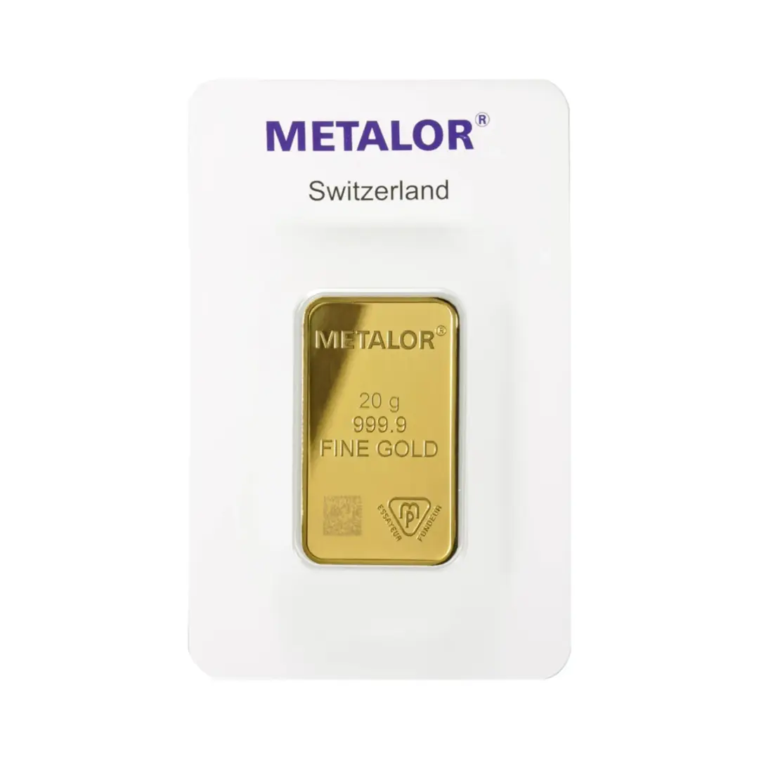 Metalor 20g Gold Bar